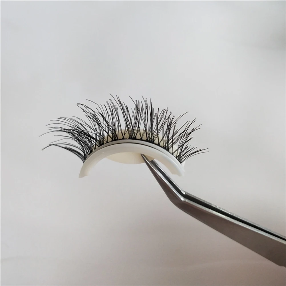 Cílios postiços naturais, longos, grossos, cruzados, densos, mulheres, chique, festa, maquiagem diária, extensão, pontas de cílios postiços para olhos