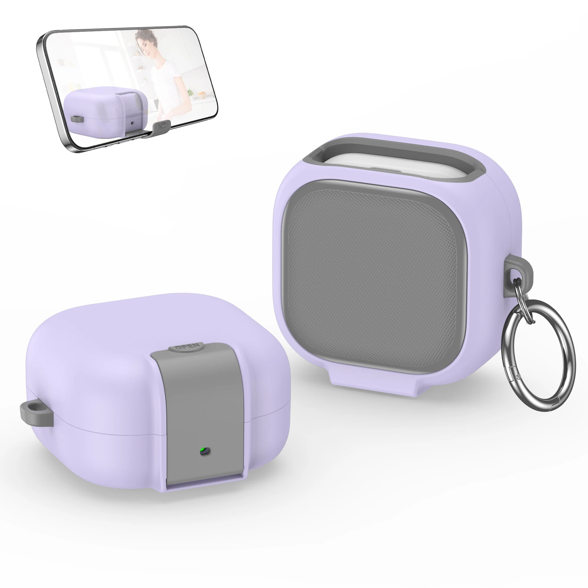 

New for Samsung Buds4/buds4Pro Wireless Earbuds cover for Samsung Buds 4/buds 4Pro Shockproof Shell Case Protective Sleeve