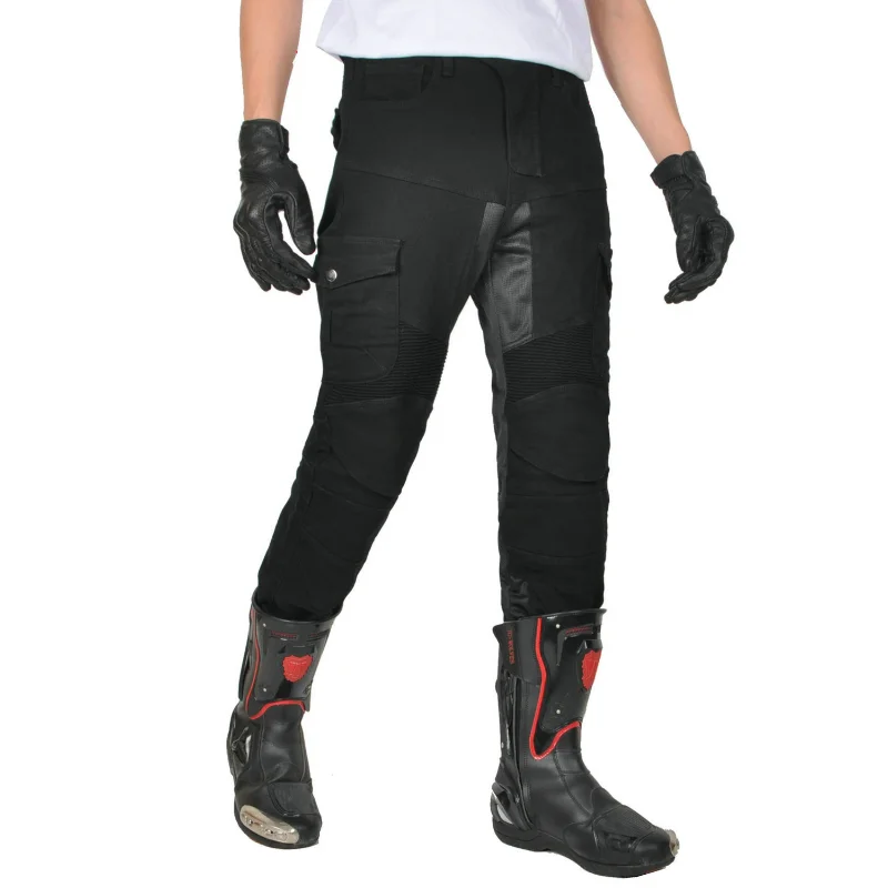 

2026 Fashion Women Summer Mesh Breathable Motorbike Riding Jeans, Anti Fall Wear Resistant Biker Racing Motorcycle Pants