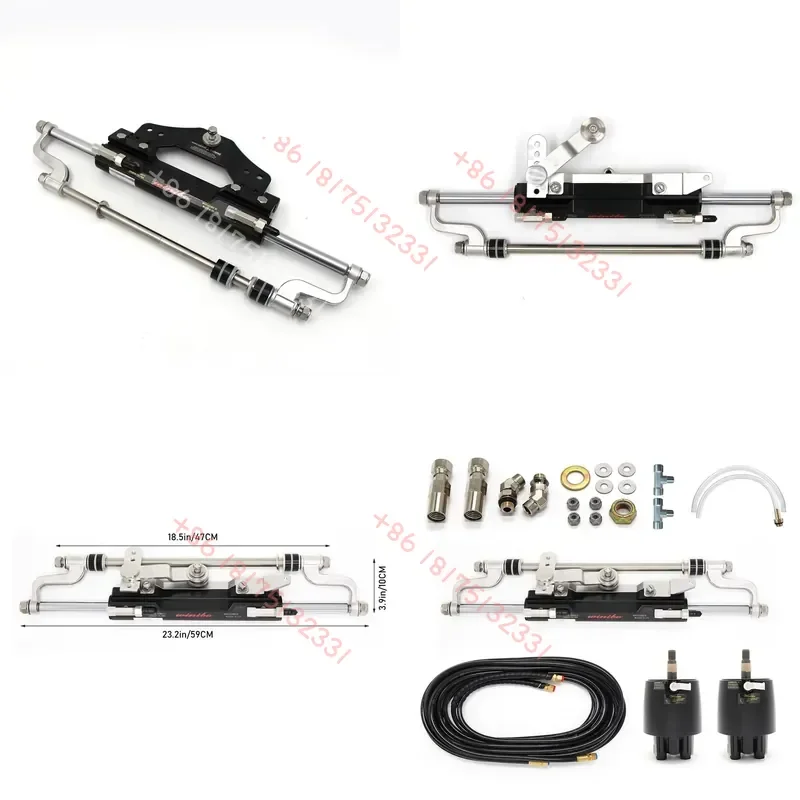 

Winibo 300 Outboard Hydraulic Steering Cylinder Za0350 Marine Hydraulic Outboard Steering System Marine Supplies