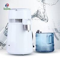 House Use Pure Water Distiller 4L Distilled Water Machine Distillation Purifier Stainless Steel Water Filter Plastic Jug