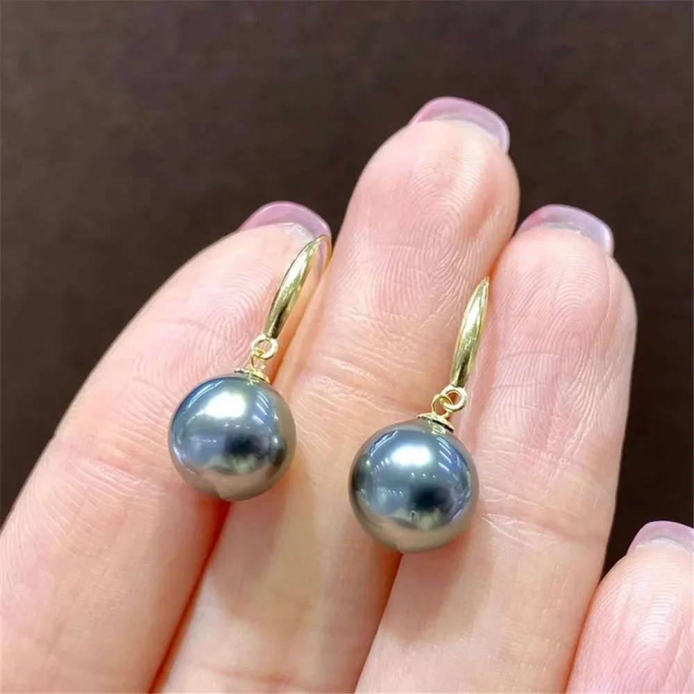 Gold-Plated Pearl Beads Stud Earrings Setting Base Diy Jewelry Making Findings&Components No Pearl E072