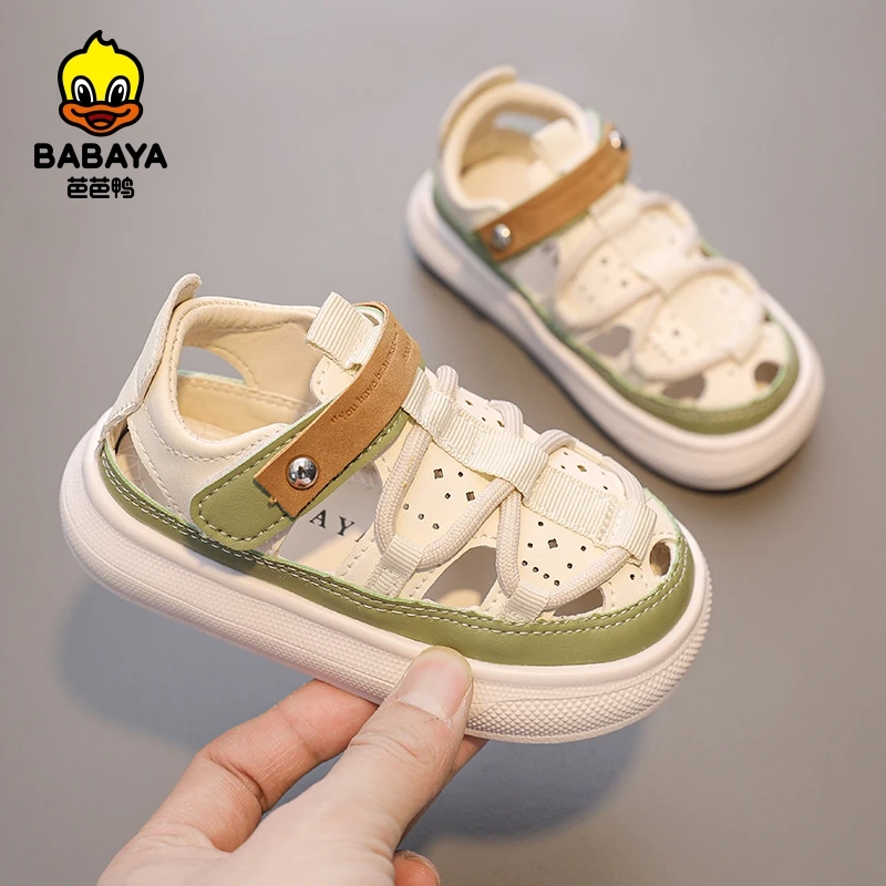 Babaya Children\'s Sandals Boys Beach Shoes Baby Shoes Summer 2023 New Girls Casual Shoes for Kids