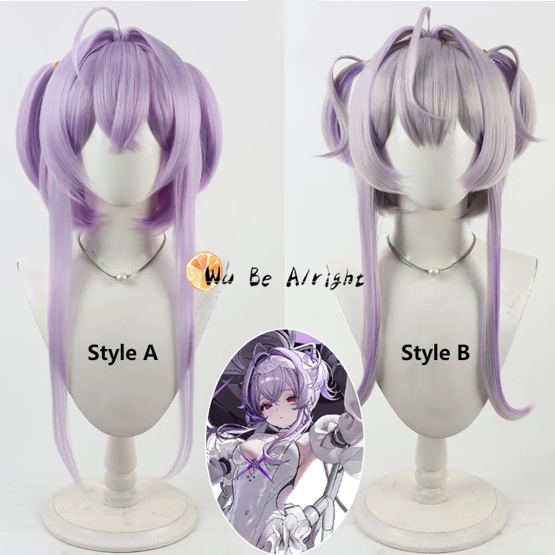 Peruka Cosplay Liberalio Dwukolorowa, Syntetyczne Włosy z Włókna Odpornego na Ciepło, Postać z Anime, Halloween, Karnawał, Impreza dla Kobiet i Mężczyzn