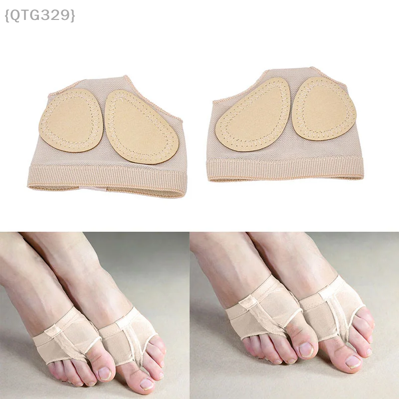 【O】Dancer's Forefoot Paws Cover For Barefoot Feel | Ballet & Lyrical Half Shoe With Toe Protection