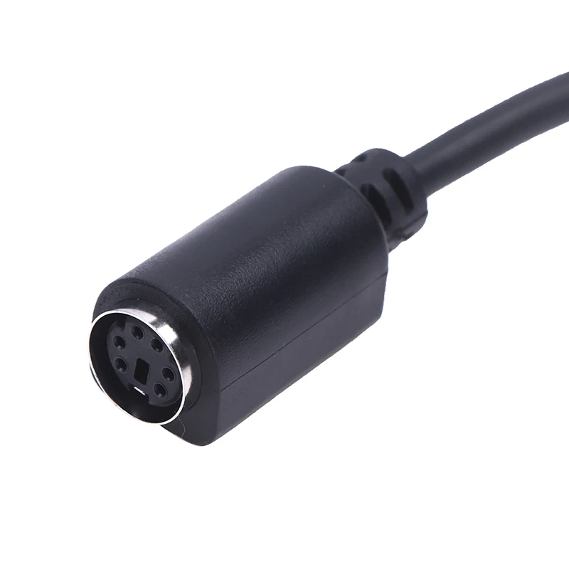 

MD 6-pin Female to DIN 5-pin Male Cable Keyboard and Mouse Transmission Cable