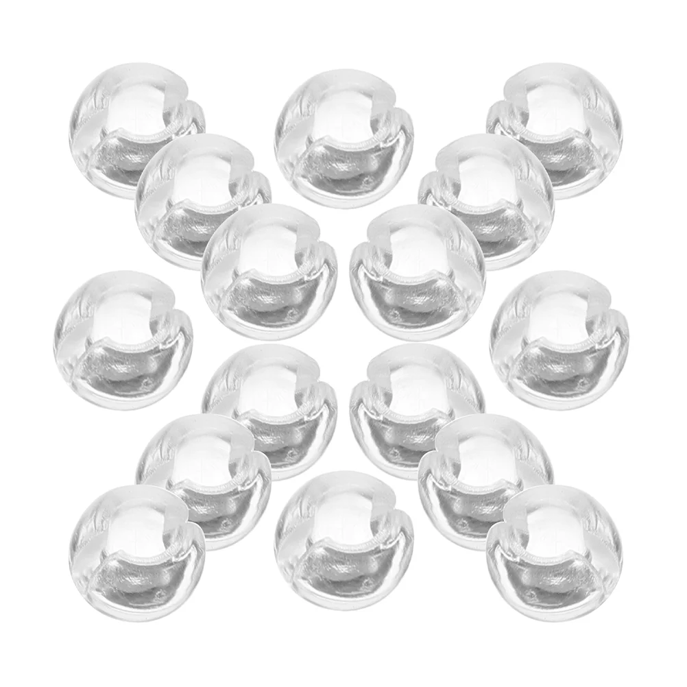 

25 Pcs Roller Window Shades Venetian Accessories Blind Beads Chain Stops Buckle Clips Vertical Component Clear