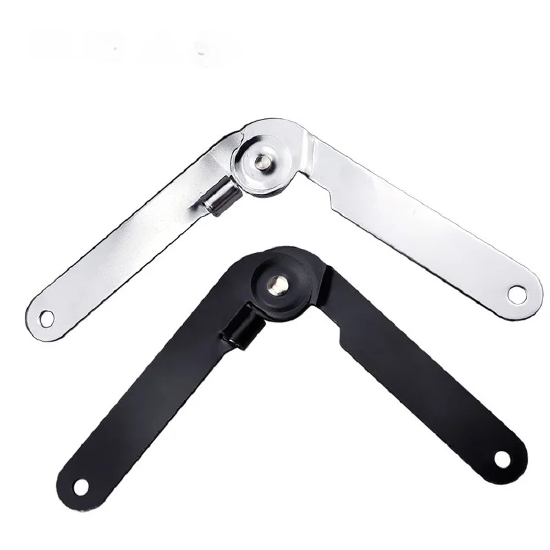 9-Inch Two-Fold Pull Rod Cabinet Door Movable Support Rod Furniture Hardware Wholesale Folding Door Folding Handle