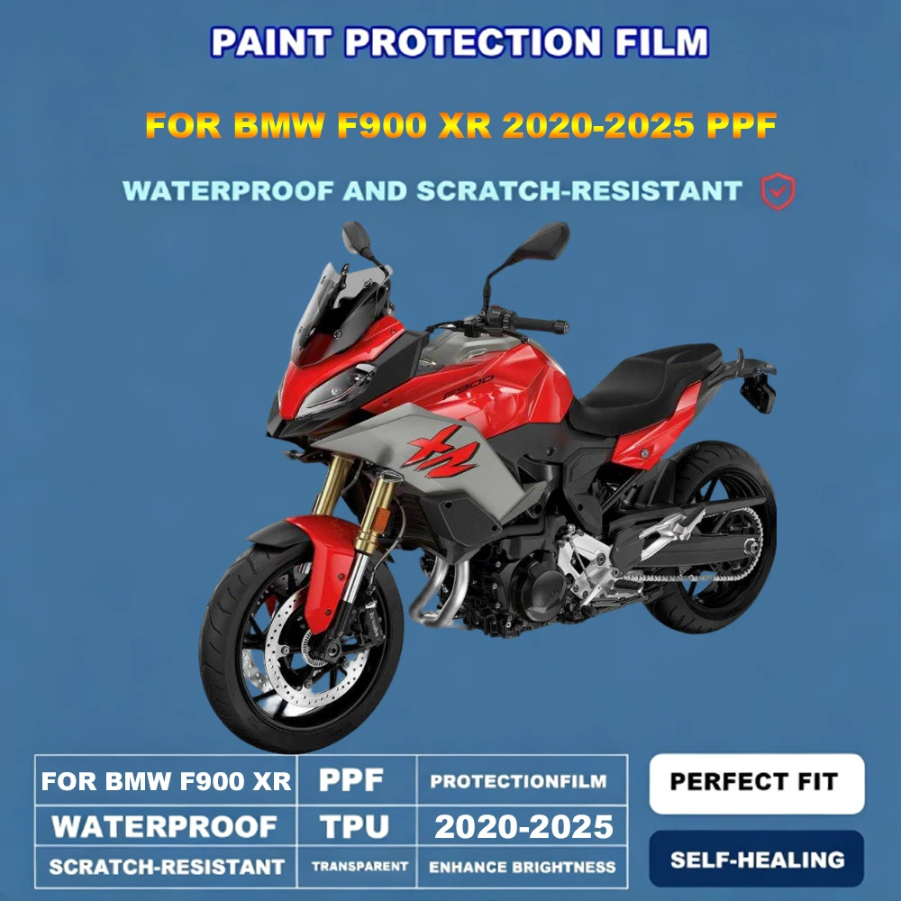 

F 900 XR 2020-2025 Motorcycle TPU Protective Film Invisible Car Cover For BMW F 900XR Fairing Invisible Set Body Protection Film