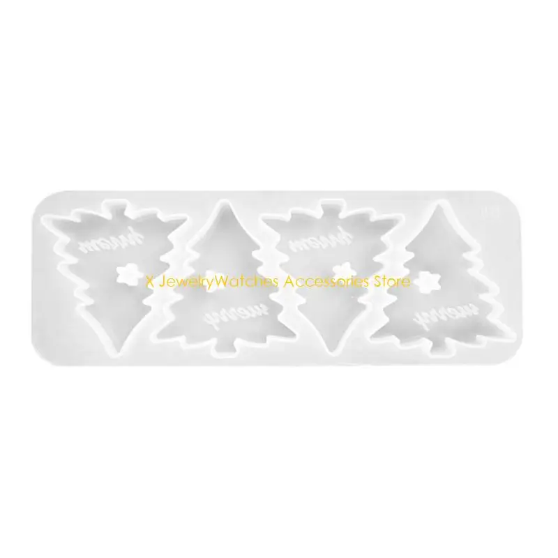 

31KD Silicone Soap Molds Christmas Tree Shaped Crafts Moulds Silicone DIY Soap Moulds