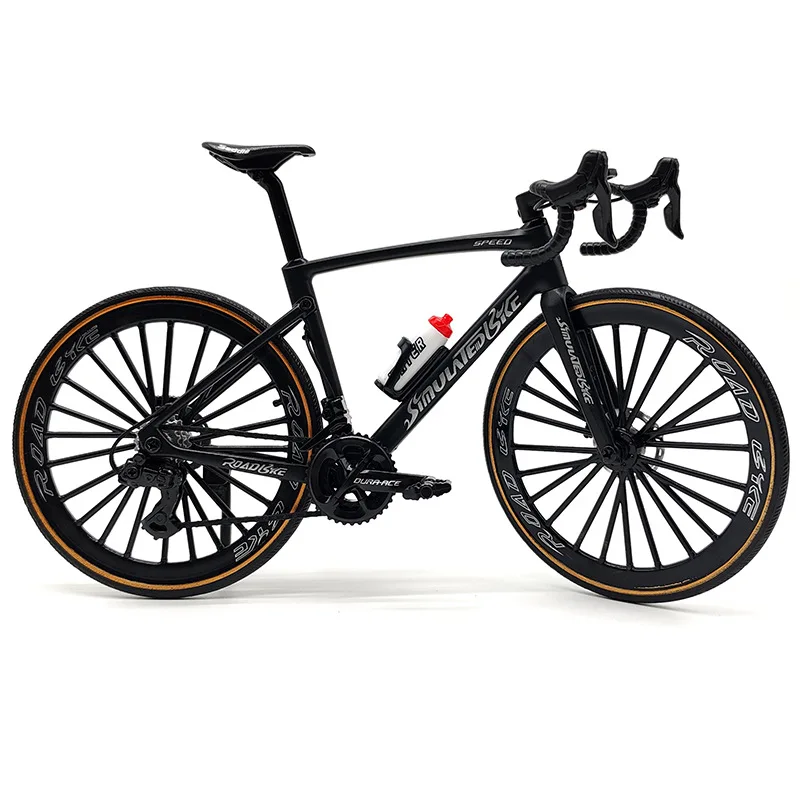 جديد 1:8 نموذج دراجة صغير مصنوع من خليط معدني دييكاست متعدد الألوان دراجات معدنية على شكل إصبع جبلي مجموعة محاكاة ألعاب هدايا #1