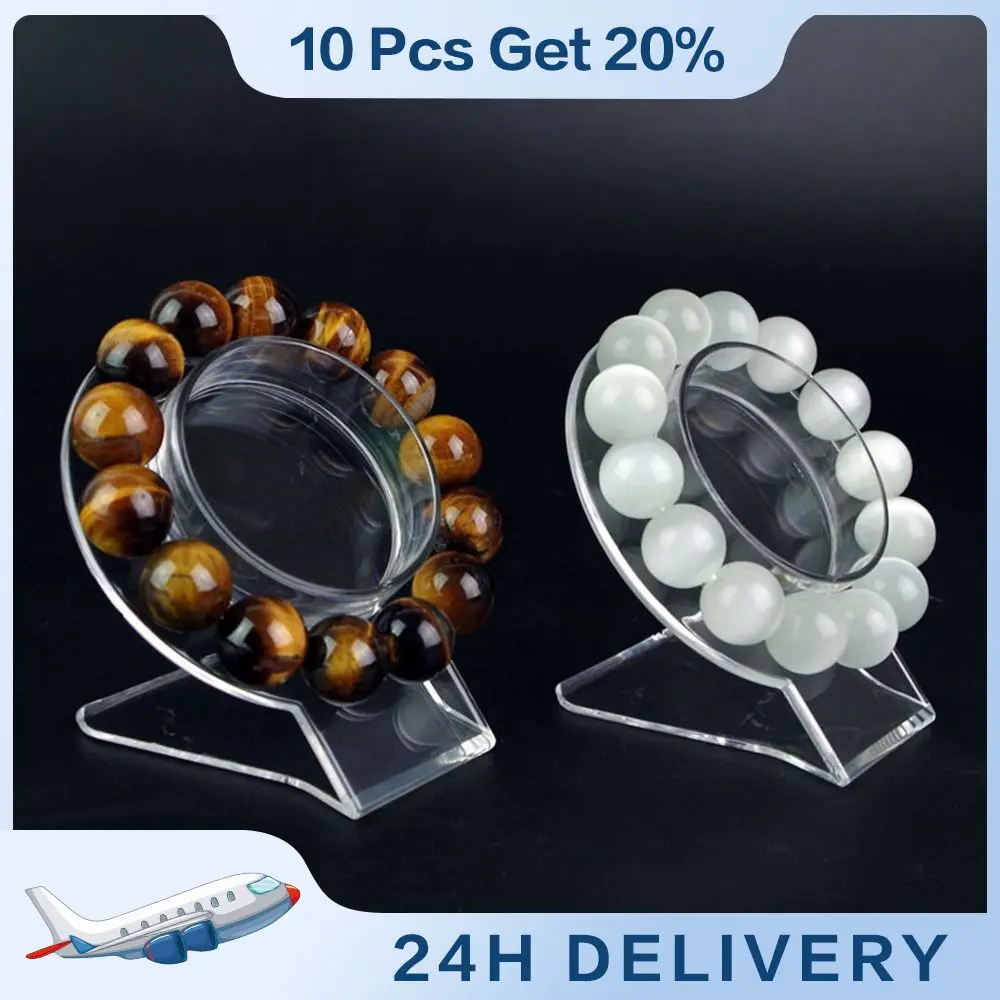 Bracelet Rack Elegant Design Durable Transparent Acrylic Display Stand Bracelet Display Stand Jewelry Storage Box Jewelry Rack