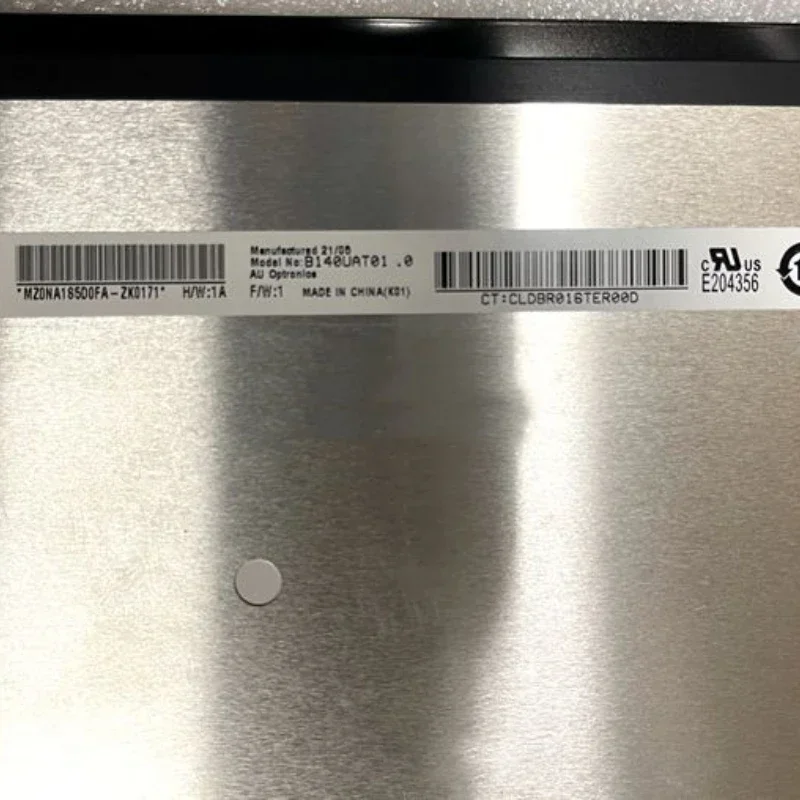 شاشة عرض LCD للكمبيوتر المحمول ، لوحة مصفوفة ، دبابيس EDP 30 ، B140UAT01.0 ، M140NWHE R2 ، FHD ، x ay ،
