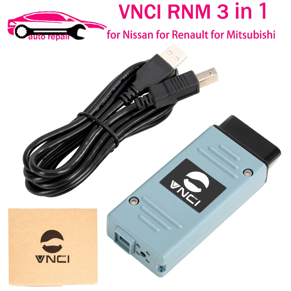 

2024 New VNCI RNM for Nissa-n Renau-lt Mitsubi-shi Car Diagnostic Tool Immoblizer Calculate Programming Tools Support DoIP Canfd