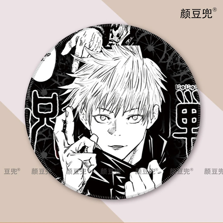 Imagem -05 - Gojo Satoru Jujutsu Kaisen Gaming Mouse Pad Gamer Firma Tastatur Maus Matten Tepich Computador Escola Fosco Fosco