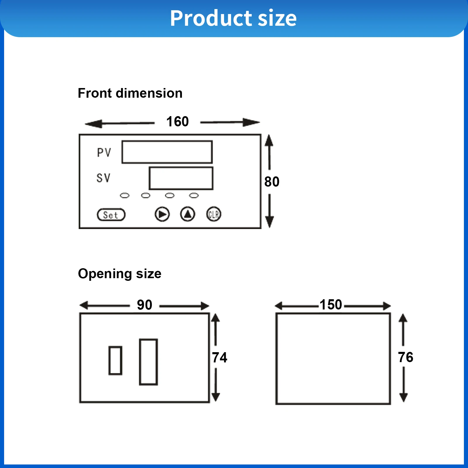 Imagem -05 - Display Indicador do Sensor de Célula de Carga Display de Leitura Digital Fornecimento de Display de Cinco Dígitos ac 90260v