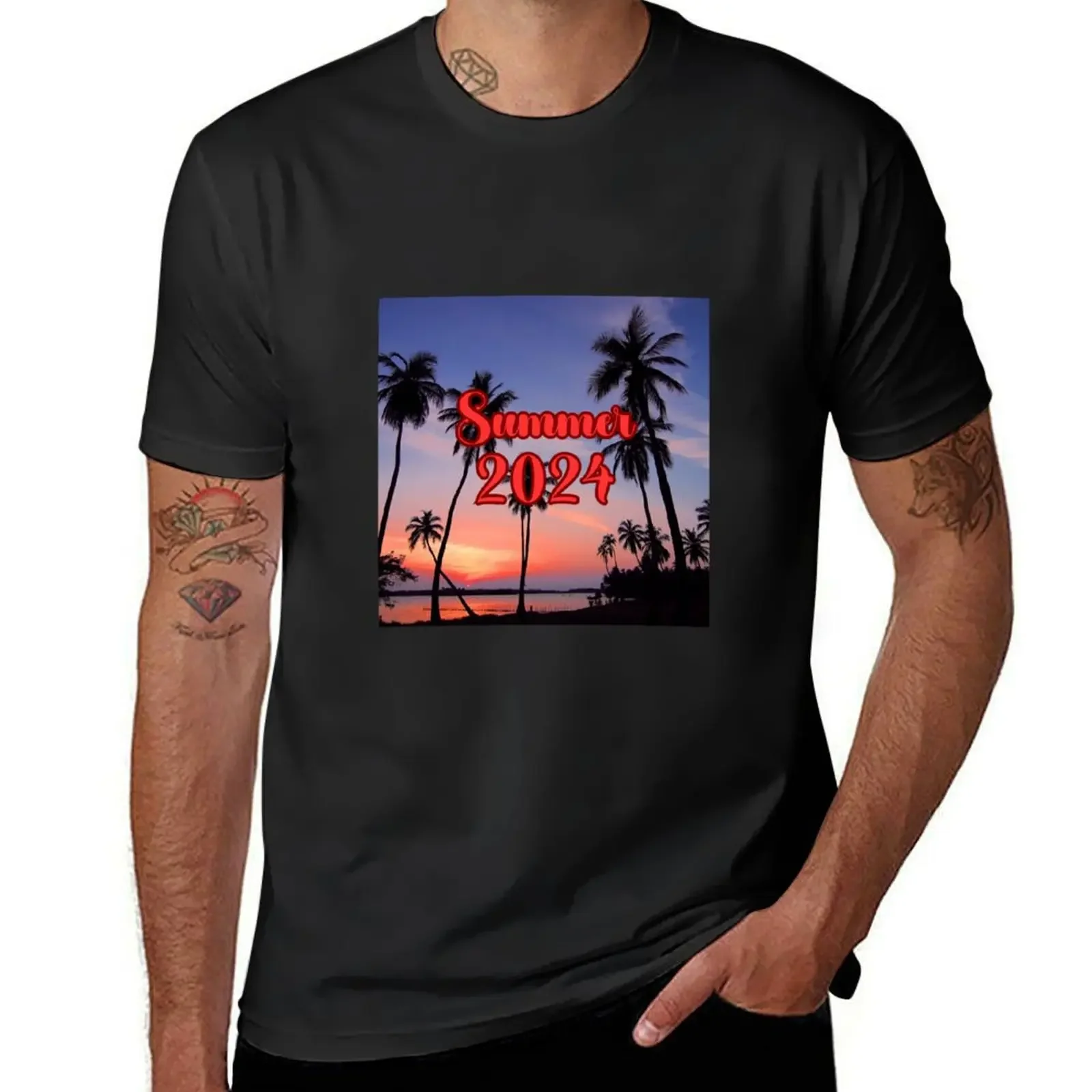 

Be happy in the Summer 2024 T-Shirt T-shirts man for a boy shirts graphic tees mens fashion