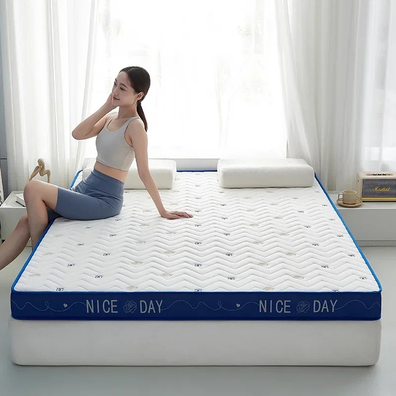 Sponge Mattress, Single Person Sponge Mattress for Student Dormitories, Tatami Mats, Floor Mats, Sleeping Mats with Latex Layer