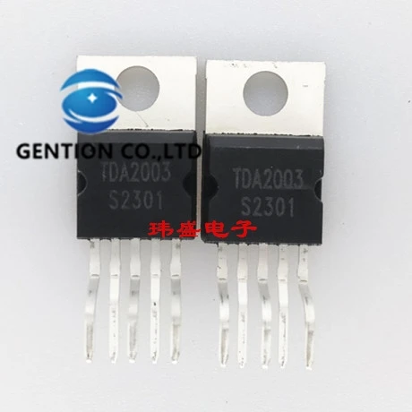 

10PCS TDA2003 TDA2003A the TO-220 audio power amplifier in stock 100% new and original