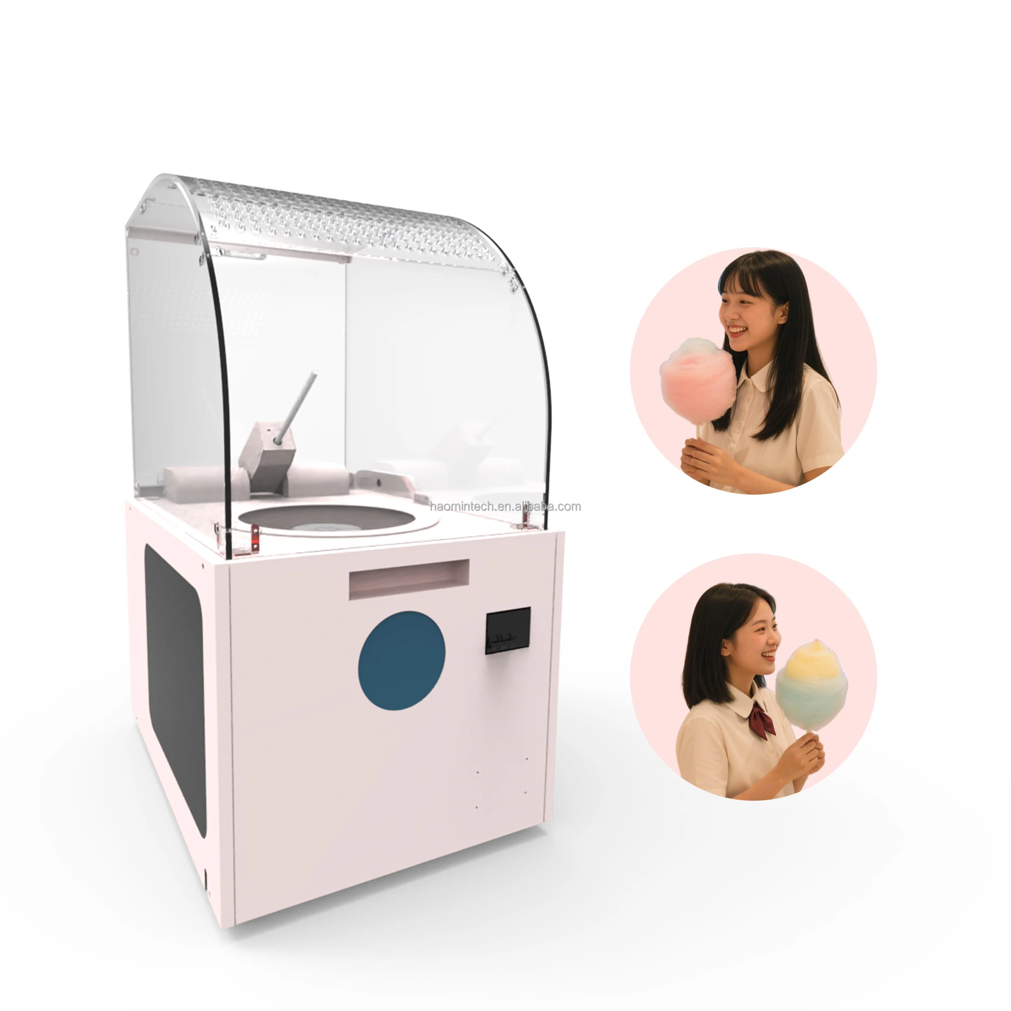 

Made Commercial China Self Marshmallows Making Business MAKER COTTON Service in Floss Vending Cotton Candy Machine