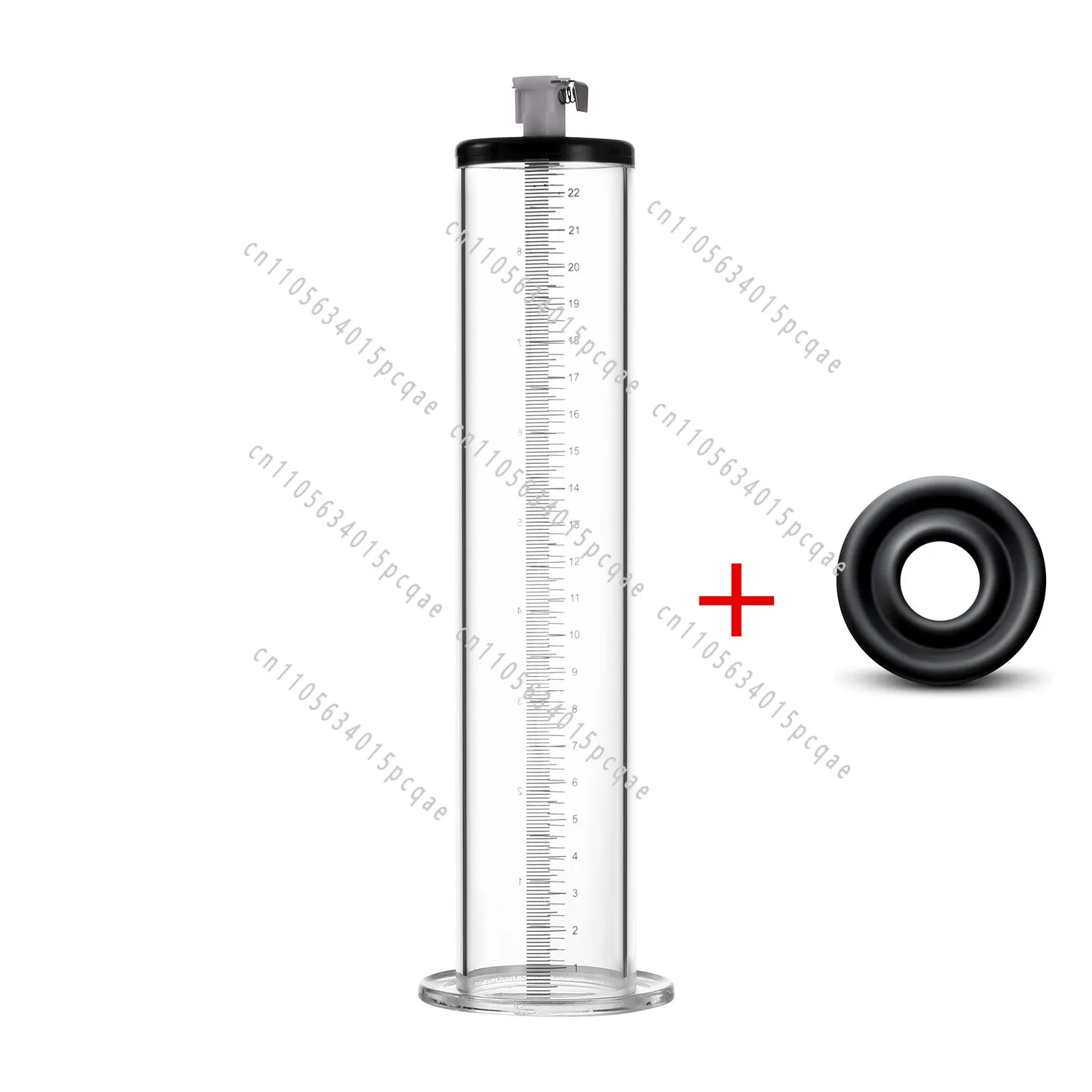 Vacuum Pump Cup - Wide Mouth Tempered Glass Cylinder with Pressure Booster & Safety Accessory