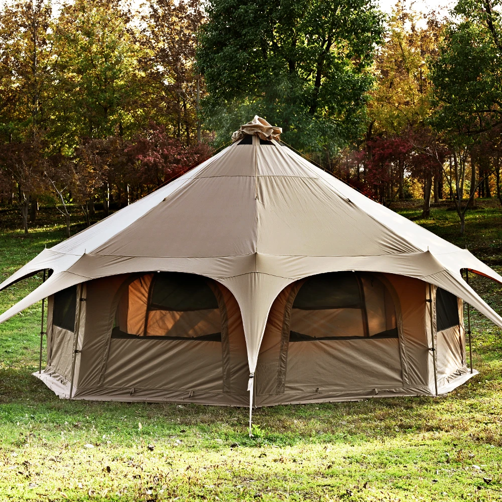 Duży namiot typu yurtę mongols – Outdoor Yurt Camping recenzja i cena