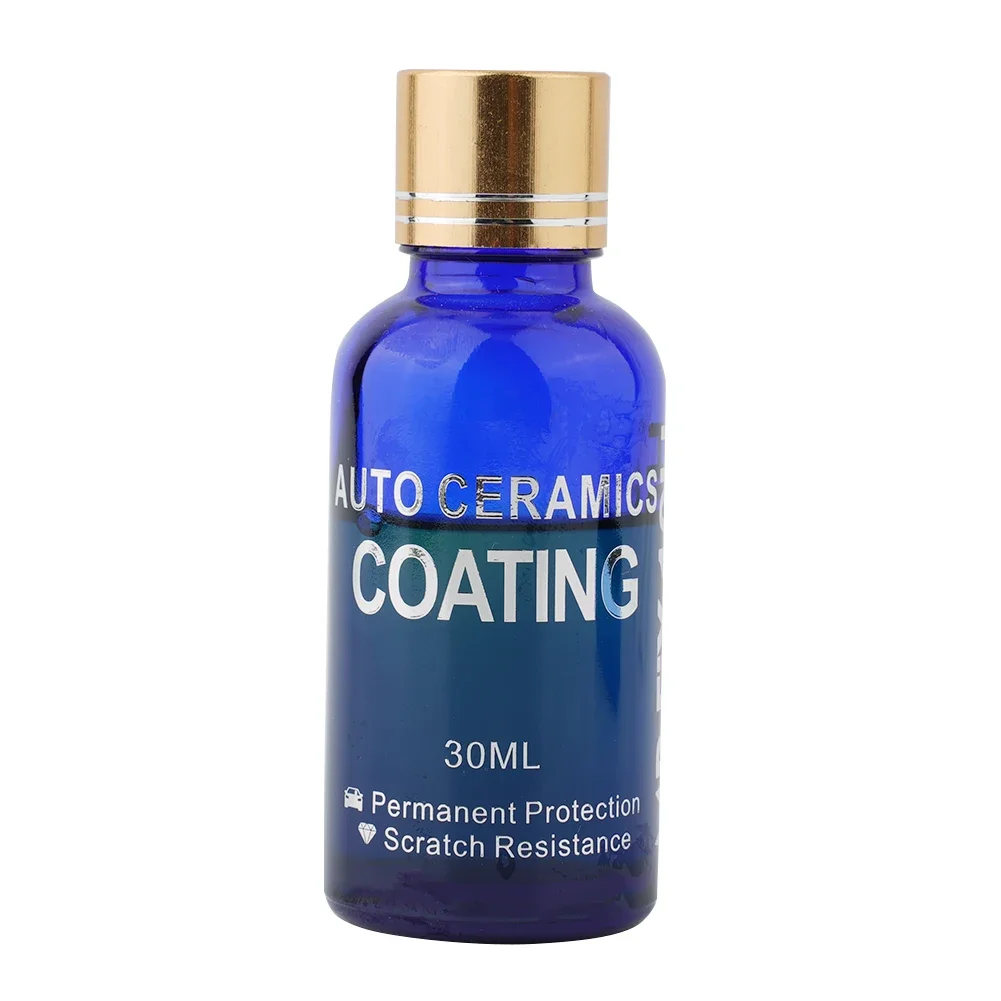 MR-FIX 10H Auto Nano-Crystalline Coating Ceramic Ceramic Coating - Wrap Sponge, Apply Liquid, Wipe & Polish, Protects Car Paint