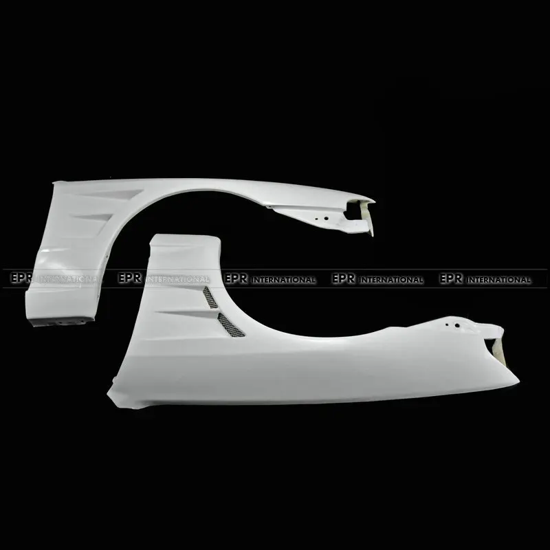 For Nissan R32 Skyline GTS BN Style FRP Fiber Unpainted Front Fender Mudguards +25mm Car accessories Exterior Body kits