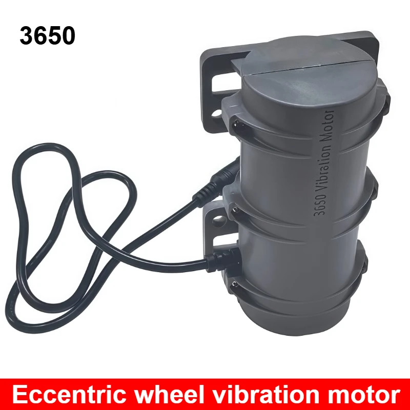 Miniature DC Vibrating Motor 3650 Massage Bed Vibration Motor 12V - 24V Double Eccentric Wheel Electric Motor