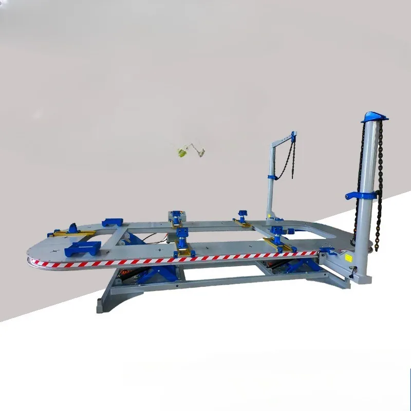 Whole plate manganese steel girder calibrator, electric overall lifting automobile body calibrator, shaping platform