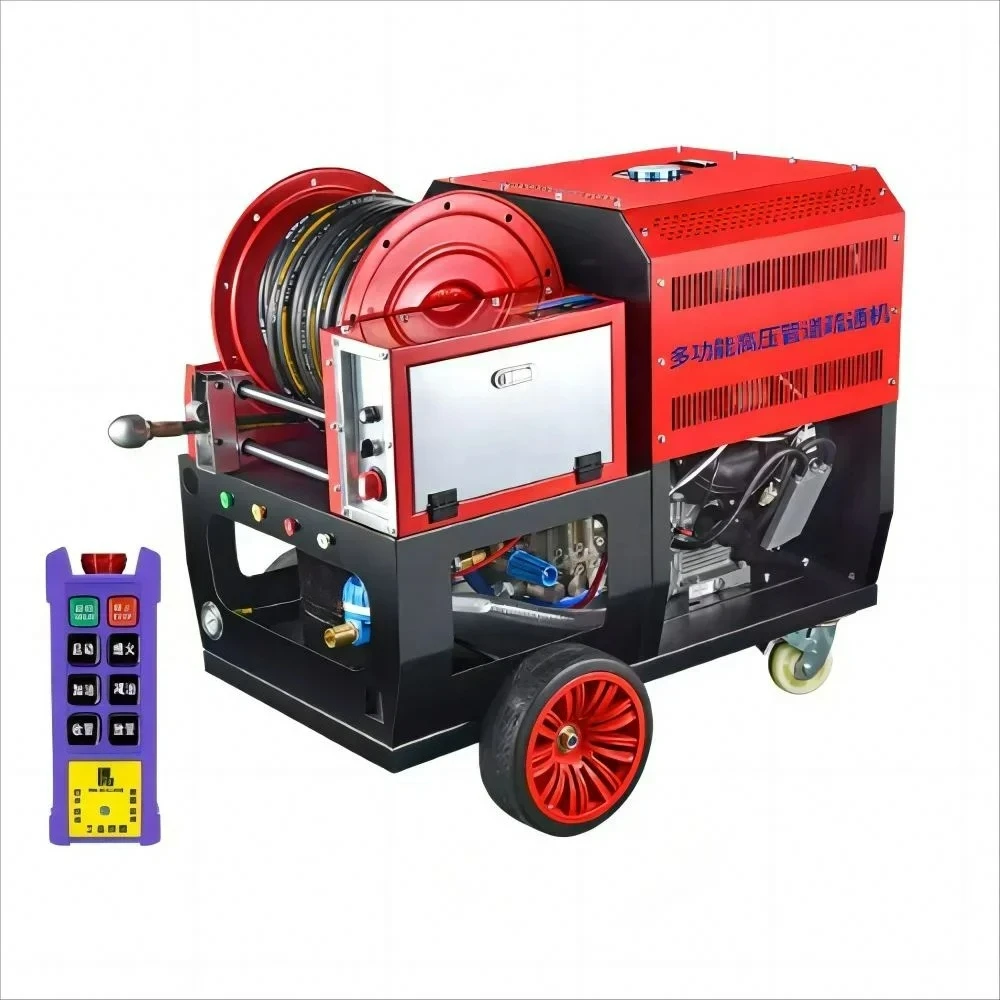 

Customizable Remote Control Pipe Dredging Machine