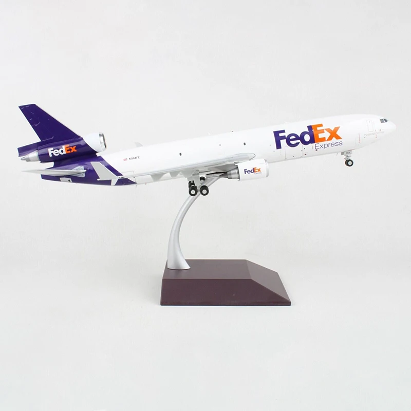 1/200 Scale GeminiJets G2FDX1178 Fedex McDonnell Douglas MD-11F N584FE Alloy Die-cast Cargo Aircraft Model Collectible Toy Gift