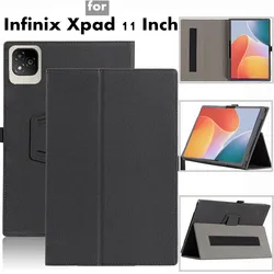for Infinix Xpad X Pad 11 inch 2024 Cover Flip Magentic Foldable Leather Stand Full Body Protective Case With Hand Holder