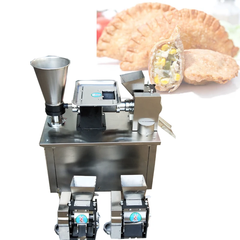 Gyoza Spring Roll Empanada Samosa Making Machine Automatic Samosa Maker 4800pcs/h Stainless Steel Dumpling Wrapper Machine