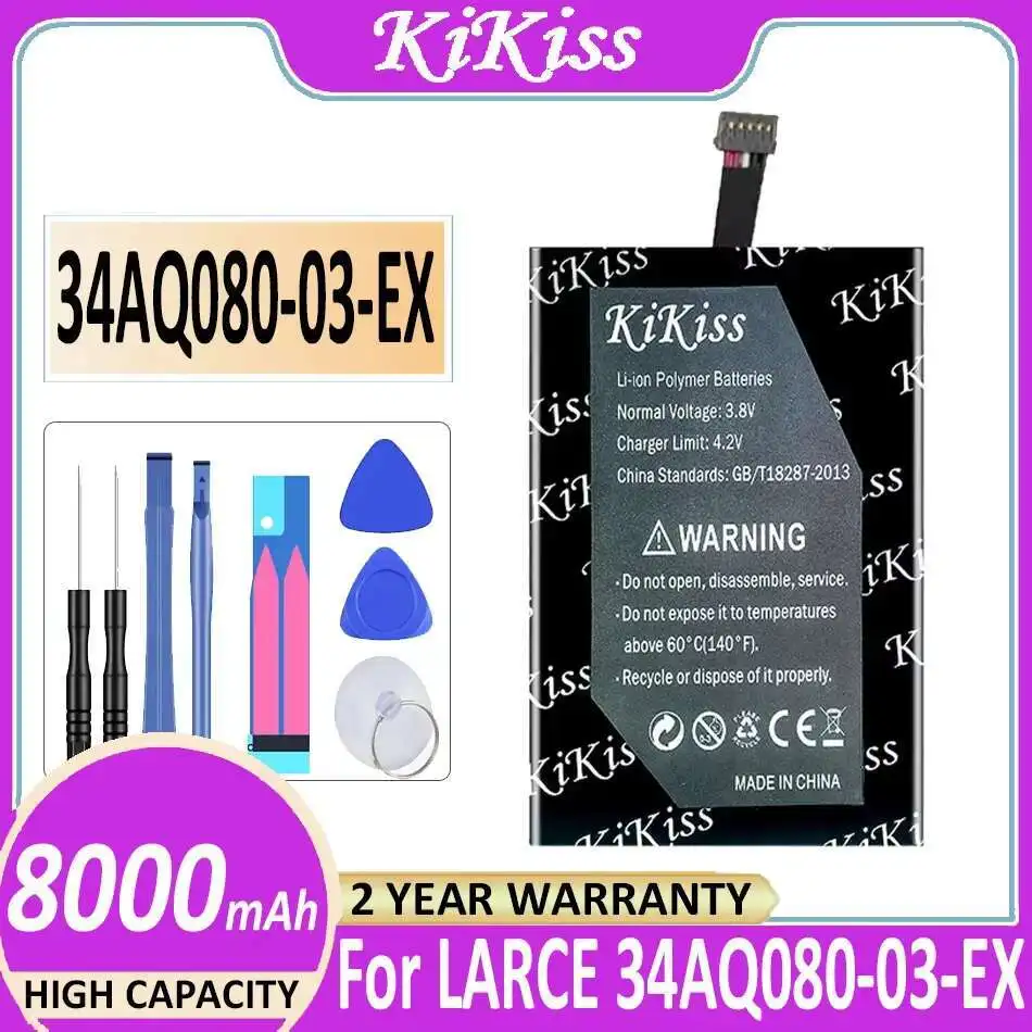 

Product OF Undefined Type Battery Premium Replacement For Larce 34AQ080-03-EX Reliable Power Supply 8000mAh