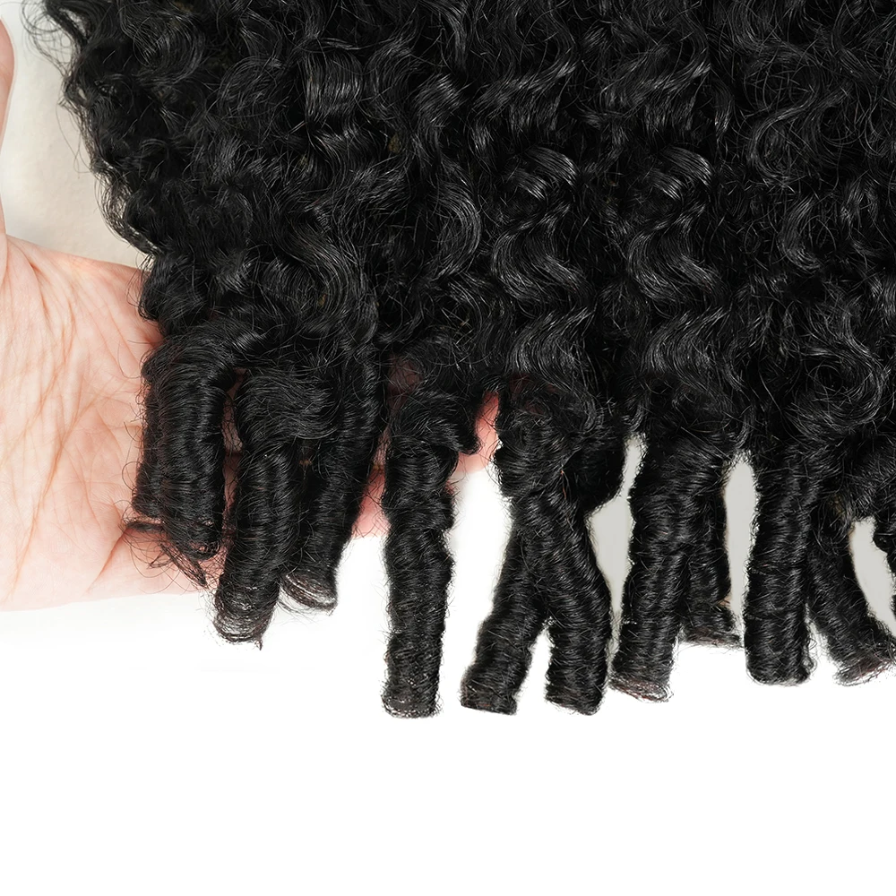Glueless Wig Human Hair Burmese Curly 7x6 Lace Closure Wig Beginner Friendly HD Lace Bleached Knots 100% Human Hair Wigs image 3