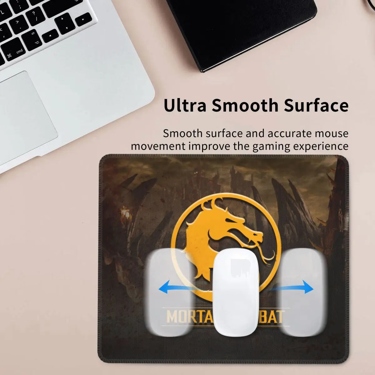 

Коврик для мыши с логотипом Mortal Kombat, коврик для компьютерной клавиатуры, коврик для мыши, игровой коврик для ноутбука, офисные коврики для стола