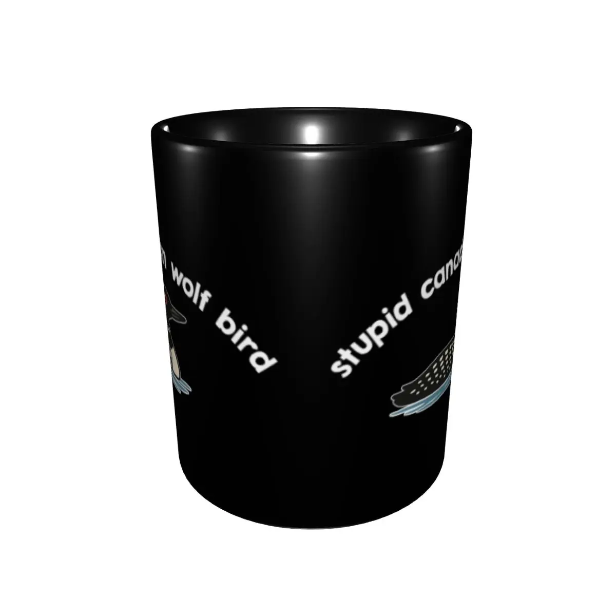 Heated Rivalry Stupid Canadian Wolf Bird Accessories Coffee Mug Kawaii Cup Gifts