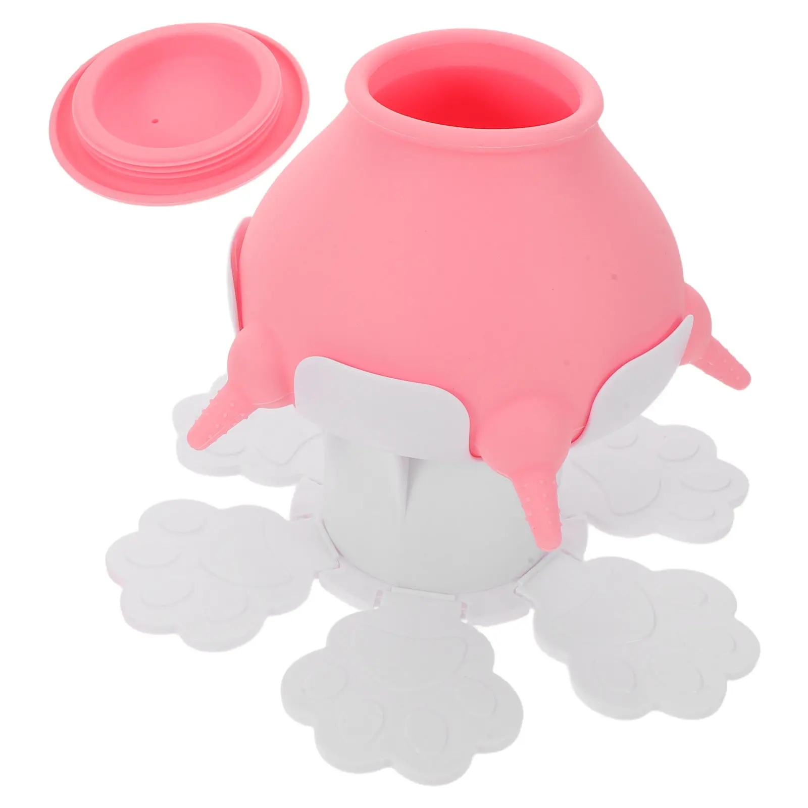 

Регулируемая по высоте силиконовая бутылочка для кормления нескольких питомцев: для щенков и котят, имитирующая естественное грудное вскармливание