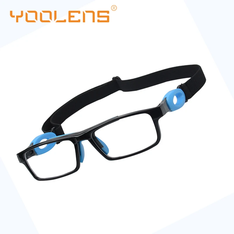 

YOOLENS Sport Glasses Basketball Goggles Soccer Football Anti-collision Protector Eyewear for Cycling Running Myopia Frame Men