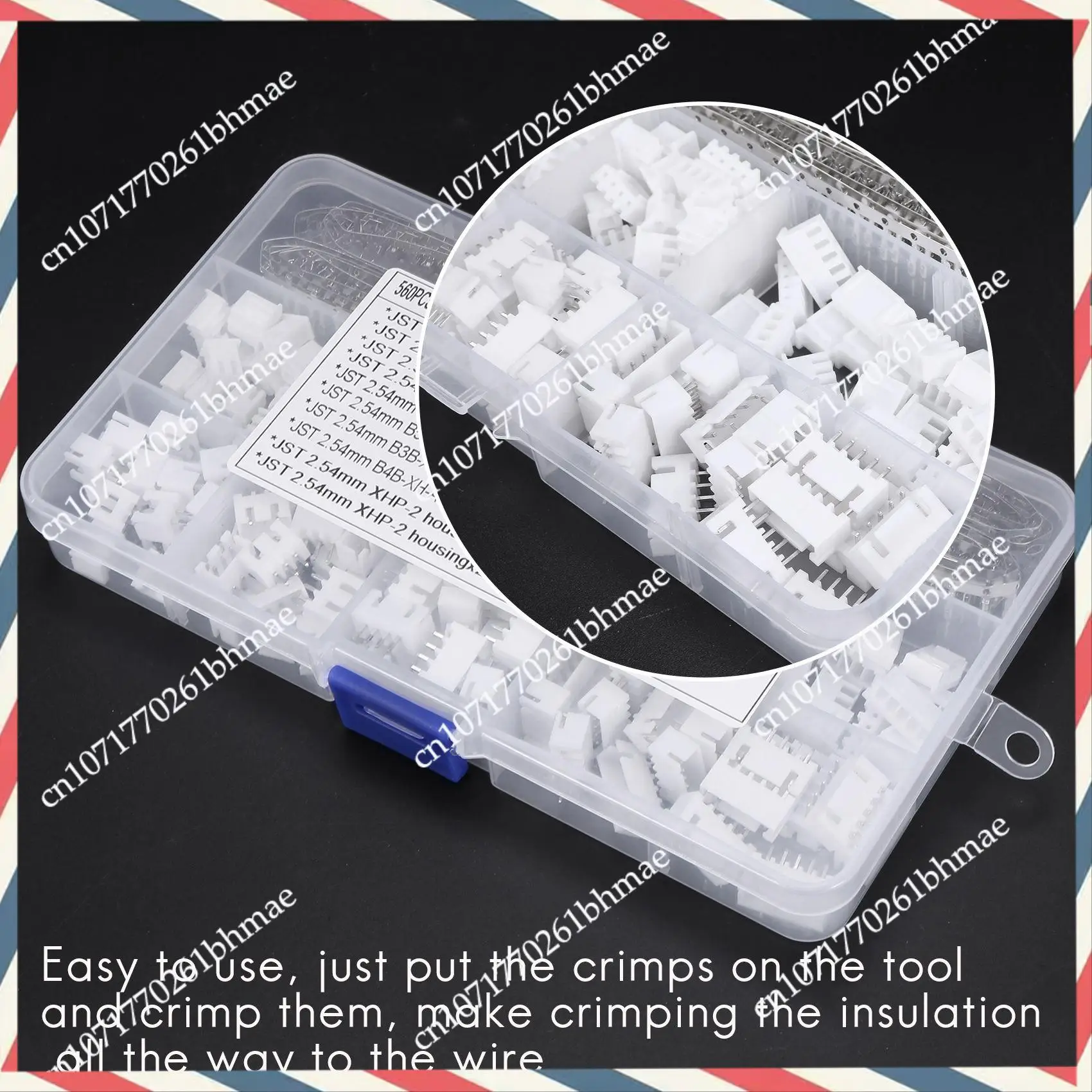 -A21Z 560 قطعة 2.54 مللي متر JST-XHP 2/3/4/5 دبوس الإسكان مع 2.54 مللي متر JST XH ذكر/أنثى دبوس رأس دوبونت سلك طقم توصيل