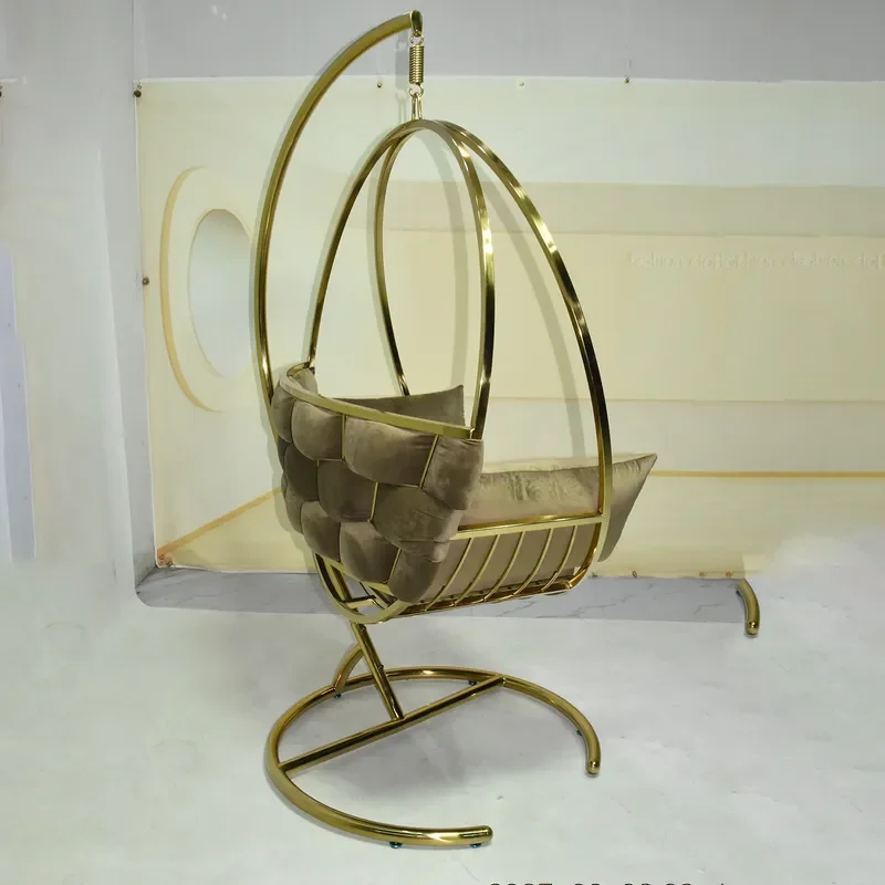 Garden Hanging Basket Swing Chair Indoor Cradle Household Balcony Outdoor Light Luxury Suspended Seat