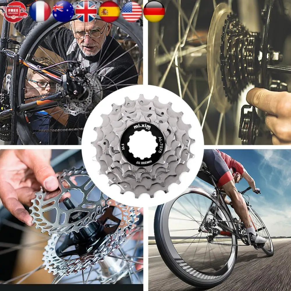 

5/6/7 Speed Bike Freewheel 11-28T/11-26T/11-21T Bike Cassette Freewheel Cassette for Brompton Folding Bicycle Cassette Flywheel