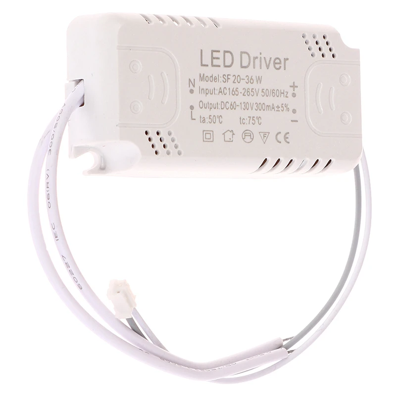 AC 165-265V LED Driver 300mA No Flicker 8-24W 20-36W 30-50W 36-60W 60-80W LED Power Supply Unit Lighting For Driver Led Light