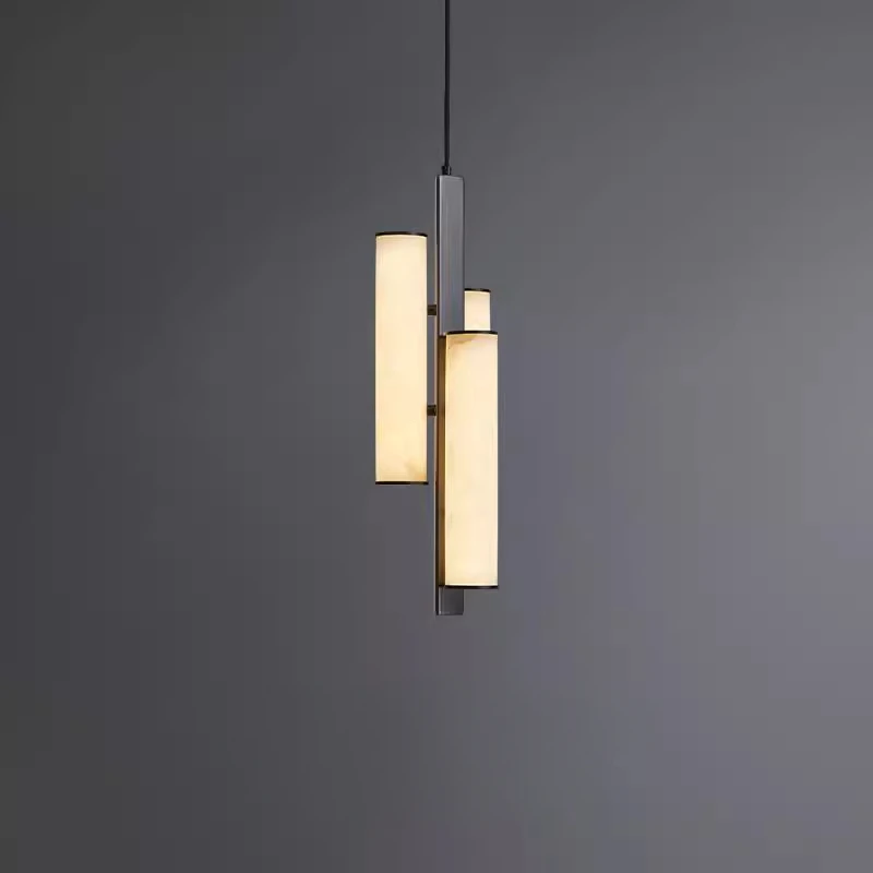 Modern New Chinese Style Bedroom Bedside Table Marble Pendant Light Nordic Designer Living Room Dining Room Lighting Fixtures