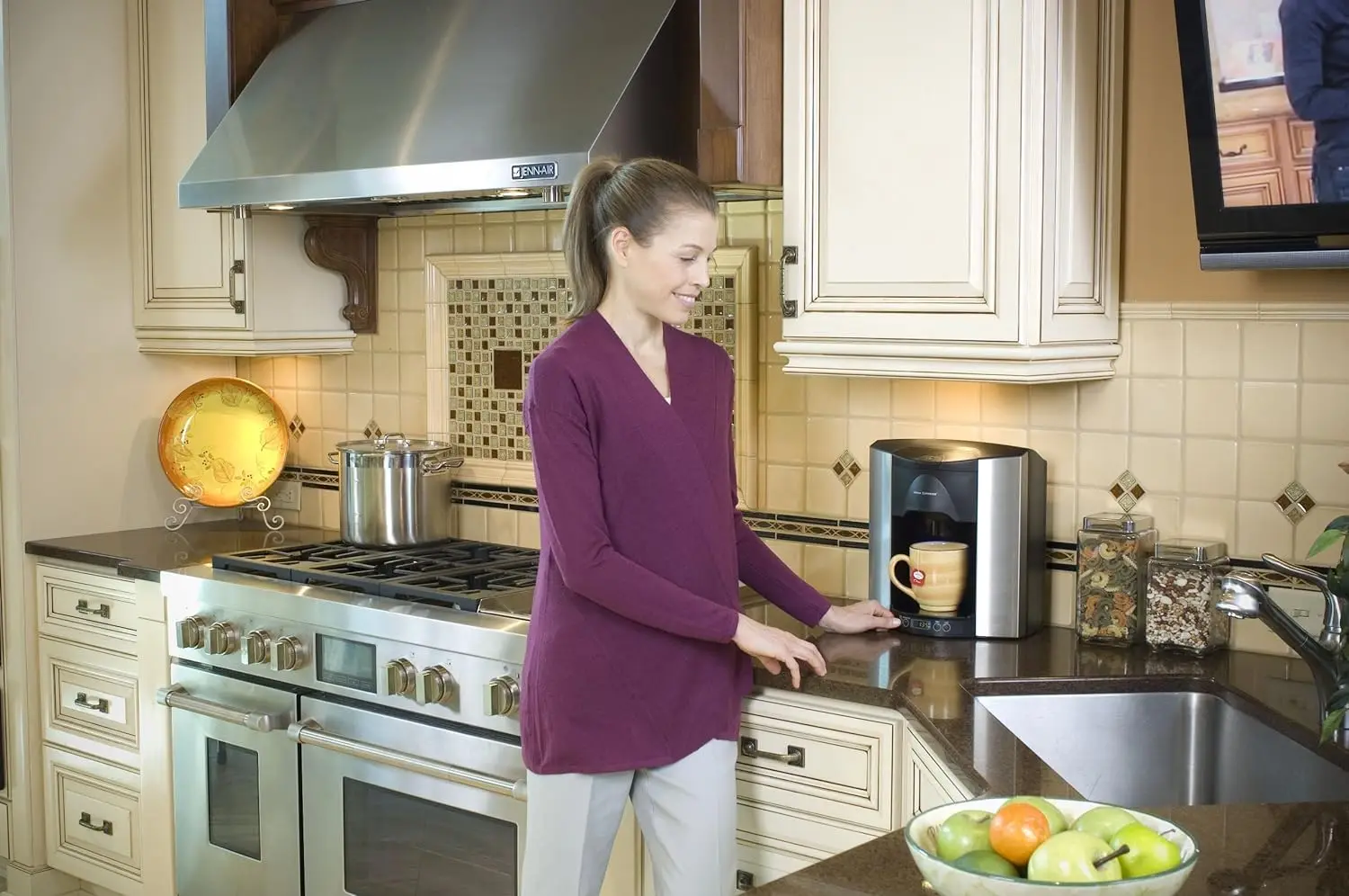 Sistem kopi pengisi air otomatis