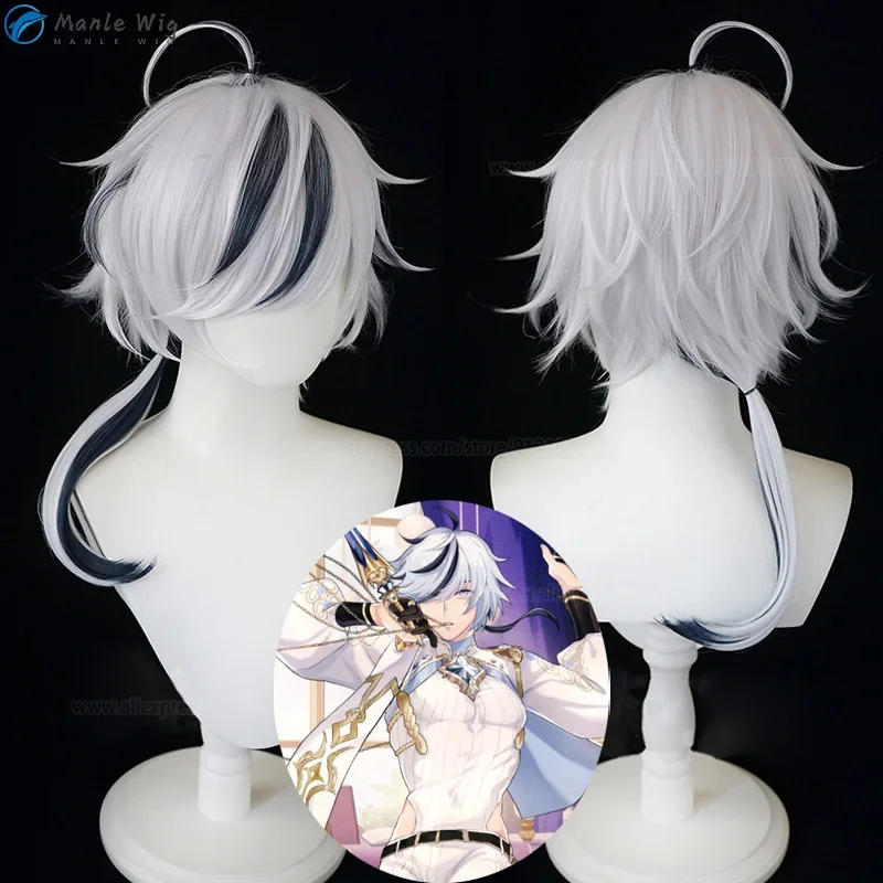 Game Olivine Eiden Blade Kuya Edmond Aster Yakumo Quincy Garu Cosplay Wig Heat Resistance Hair Anime Wigs Wig Cap image 4