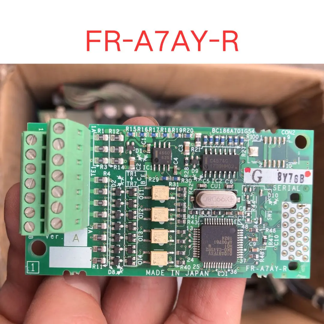 

used FR-A7AY-R Communication card BC186A701G54 test ok Fast shipping