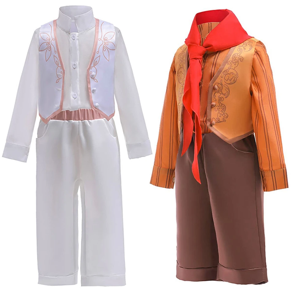 Disfraz de Antonio para niños, ropa para el escenario Encanto, disfraz de fiesta de Halloween para niños, trajes de Anthony