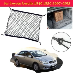 Car Trunk Luggage for Toyota Corolla E140 E150 2007~2013 Storage Cargo Organiser Nylon Elastic Mesh Net Car Accessories